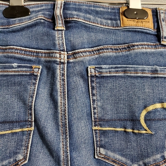 AEO American Eagle Outfitters Hi Rise Jegging Jeans Size 0 - Picture 6 of 8